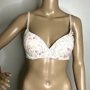 Laura Ashley Floral Comfort Push Up Bra